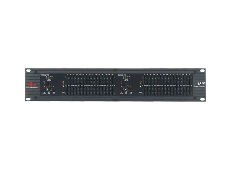 dbx 1215 dual 15 bånds grafisk eq 